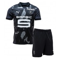 Camisa de time de futebol Stade Rennais Replicas 3º Equipamento Infantil 2024-25 Manga Curta (+ Calças curtas)